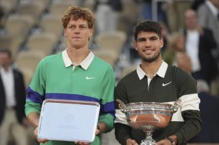 Sinner et Alcaraz pourraient bien se retrouver en finale à Wimbledon KEYSTONE/AP/Thibault Camus
